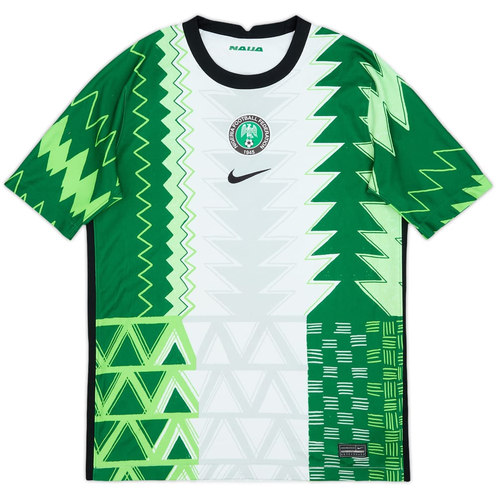 2020-21 Nigeria Home Shirt - 7/10 - (XL.Boys)