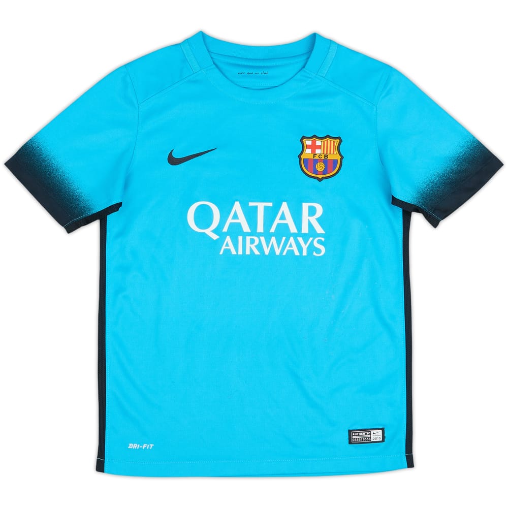 2015-16 Barcelona Third Shirt - 6/10 - (M.Boys)
