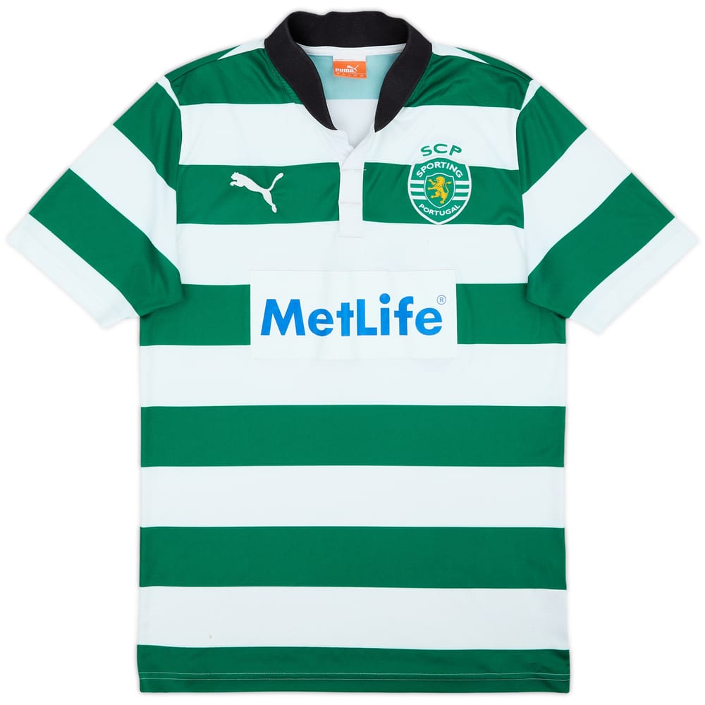 2012-13 Sporting CP Home Shirt - 6/10 - (XS)