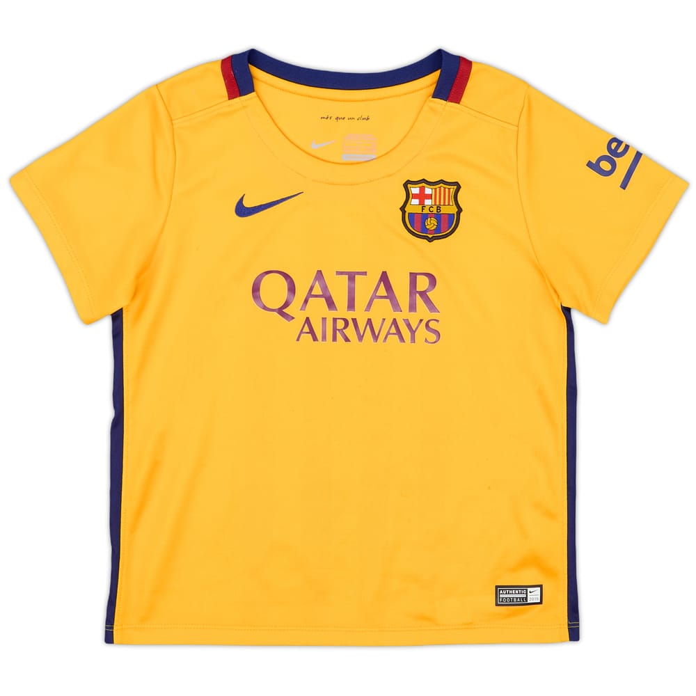 2015-16 Barcelona Away Shirt - 8/10 - (4-5 Years)