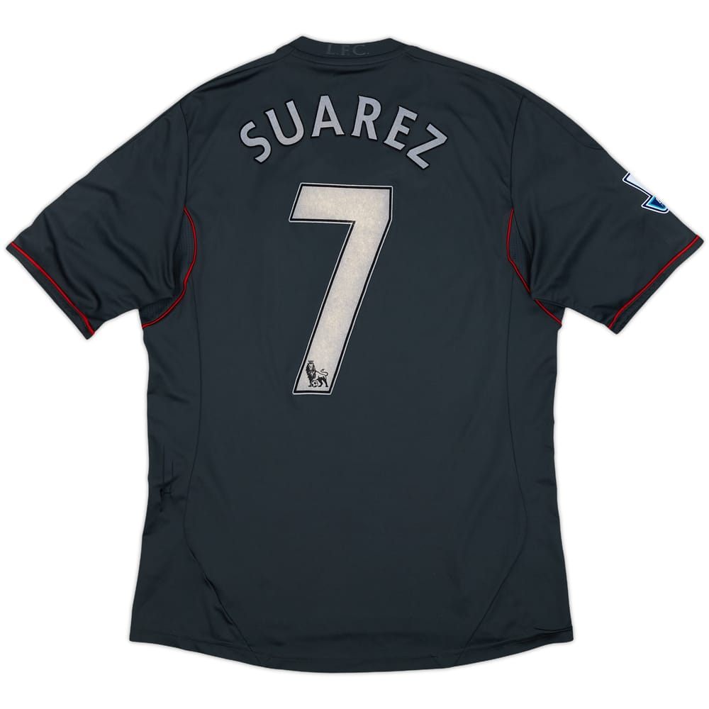 2011-12 Liverpool Away Shirt Suarez #7 - 6/10 - (M)