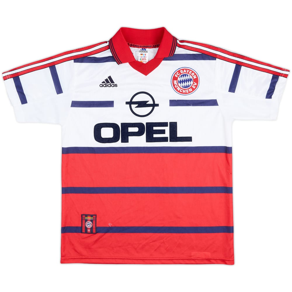 1998-00 Bayern Múnich Camiseta de visitante - 4/10 - (XL.Boys)