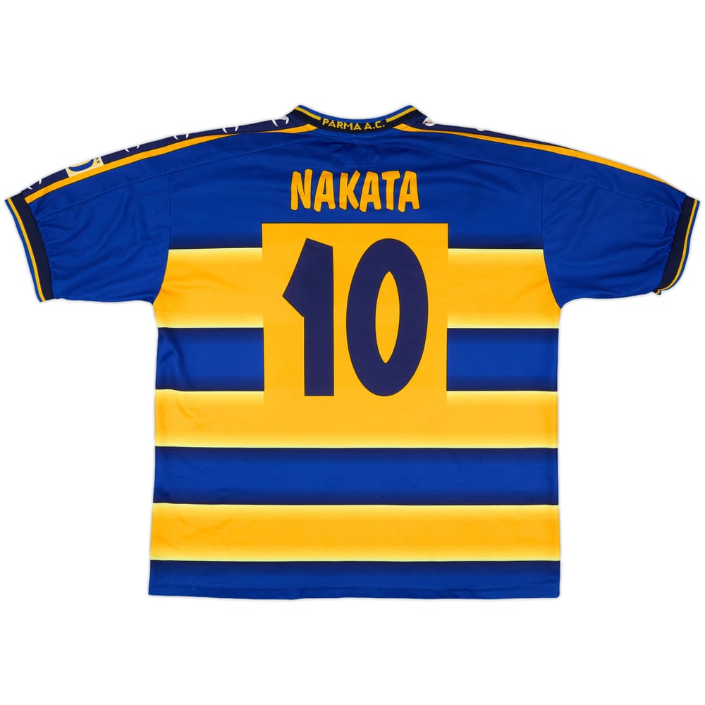 2002-03 Parma European Home Shirt Nakata #10 - 5/10 - (L)