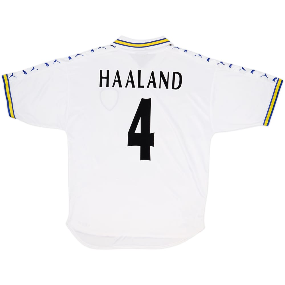 Camiseta de local del Leeds United 1998-00 Haaland #4 - 6/10 - (L)