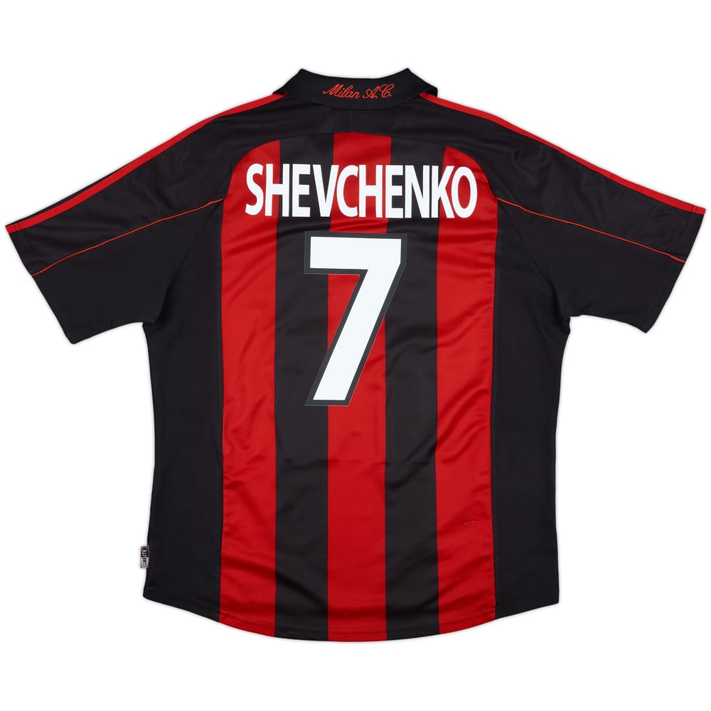2000-02 AC Milan Home Shirt - 6/10 - (XXL)