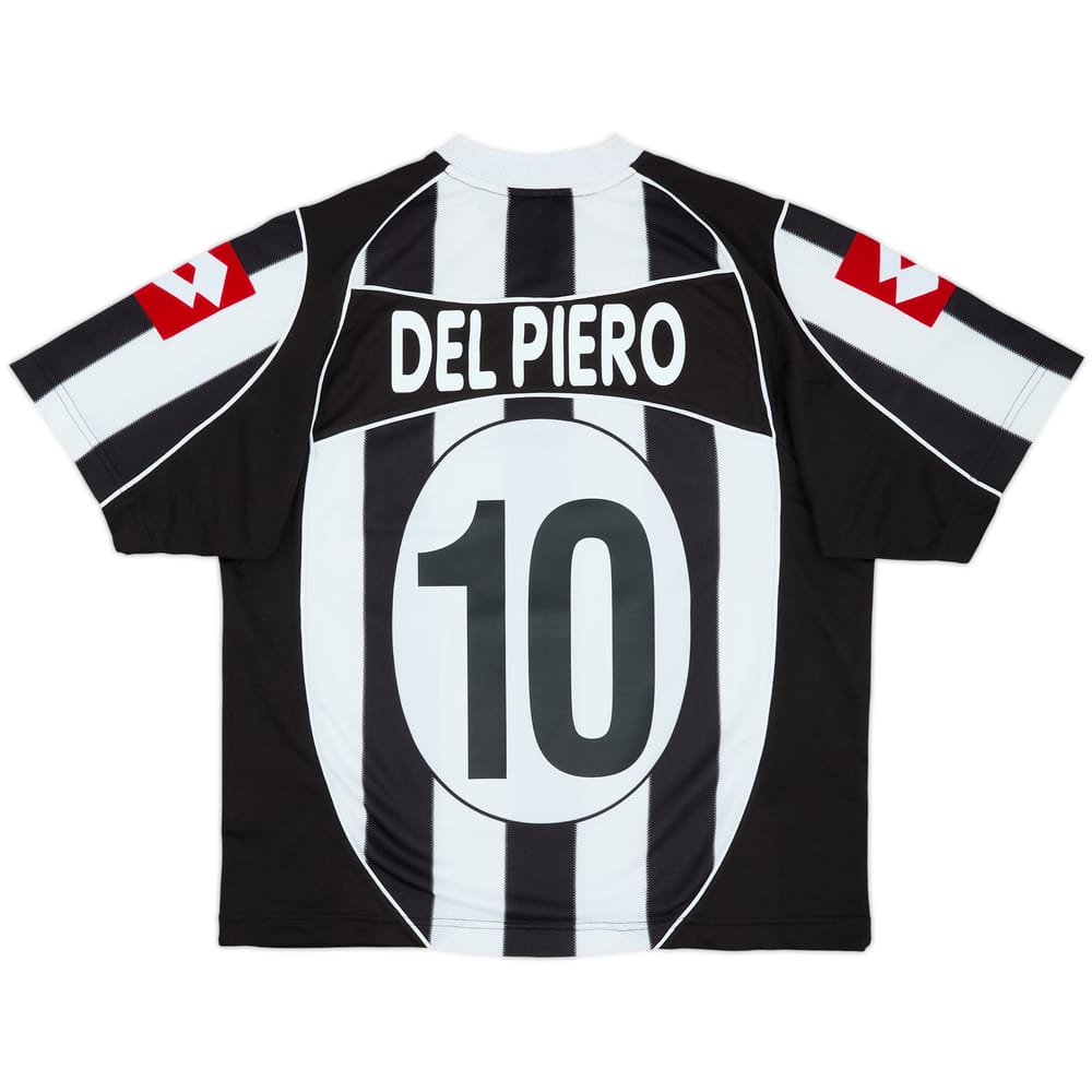 2002-03 Juventus Camiseta Local Del Piero #10 - 9/10 - (L)