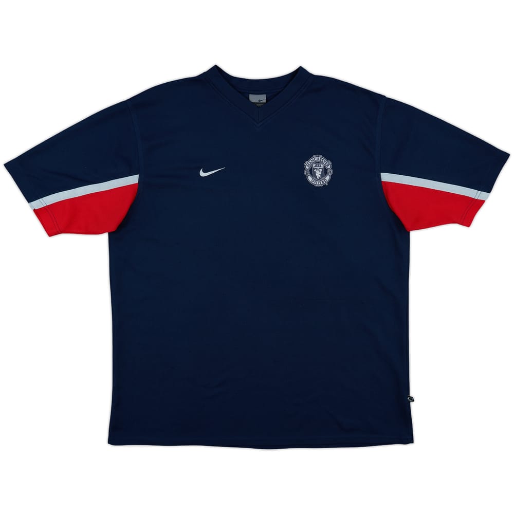 2003-04 Manchester United Nike Training Shirt - 8/10 - (XL)
