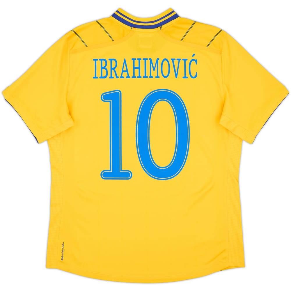 2012-13 Sweden Home Shirt Ibrahimovic #10 - 10/10 - (L)