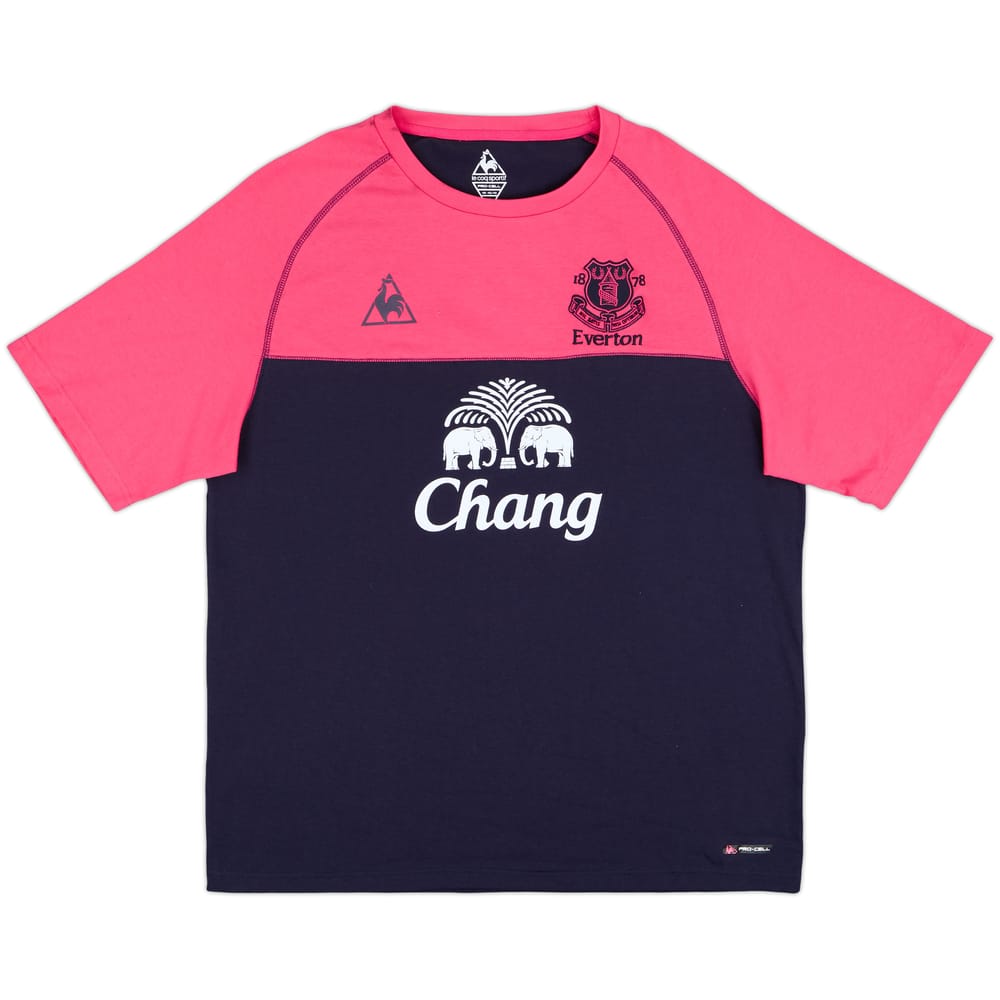 2010-11 Everton Le Coq Sportif Cotton Tee - 9/10 - (XL)