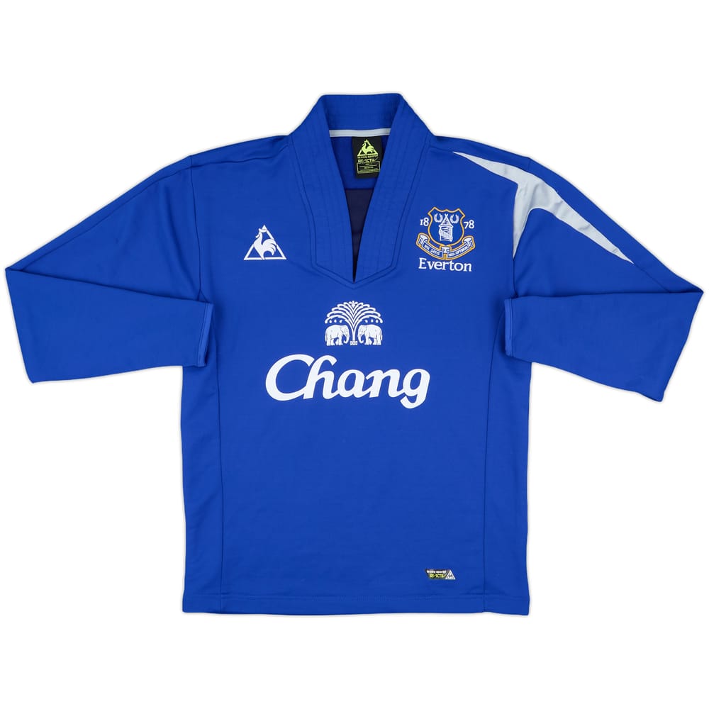 2010-11 Everton Le Coq Sportif Drill Top - 8/10 - (S)