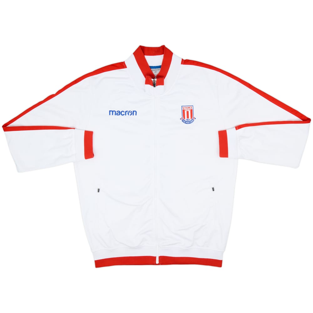 2017-18 Stoke City Macron Track Jacket - 6/10 - (3XL)