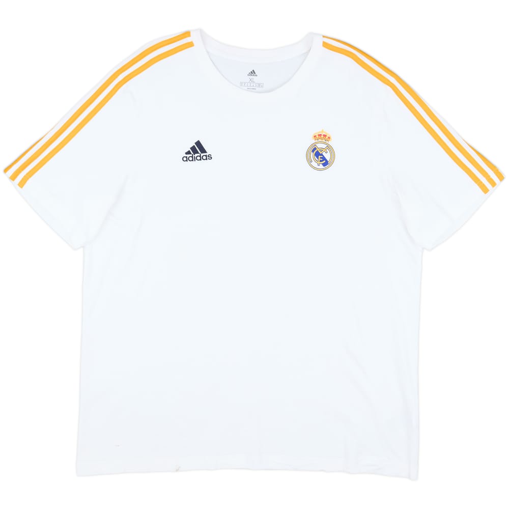 2023-24 Real Madrid adidas Cotton Tee - 6/10 - (XL)