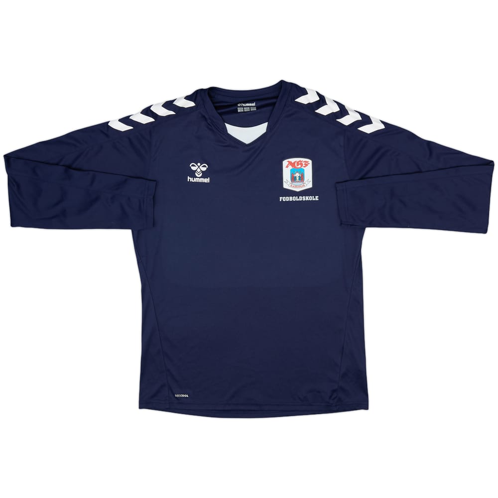 2022-23 AGF Aarhus Hummel Training L/S Shirt - 9/10 - (M)