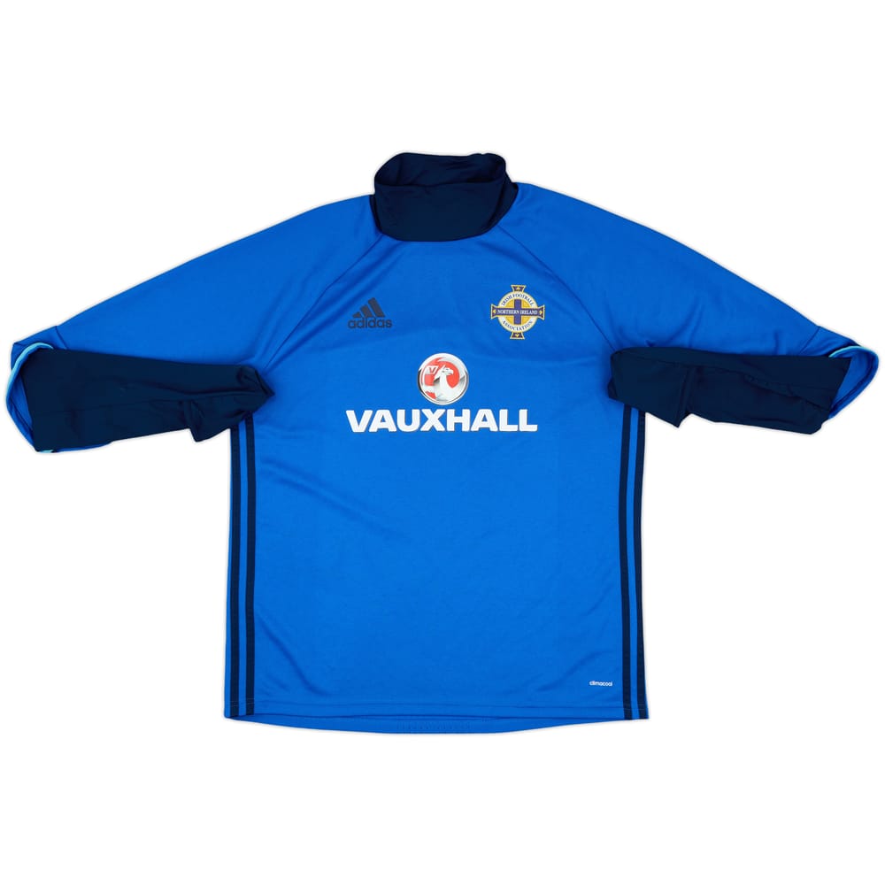 2015-16 Northern Ireland adidas Drill Top - 8/10 - (L)