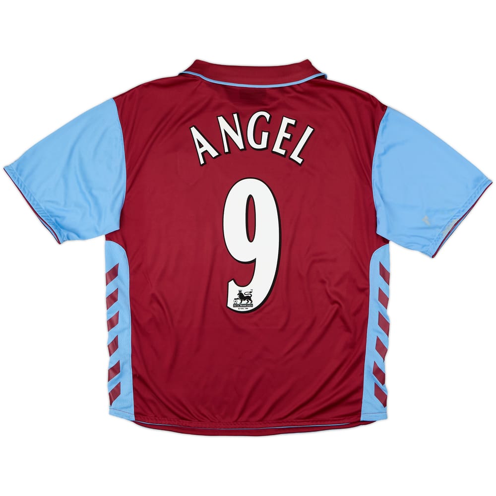 2006-07 Aston Villa Home Shirt Angel #9 - 8/10 - (M)