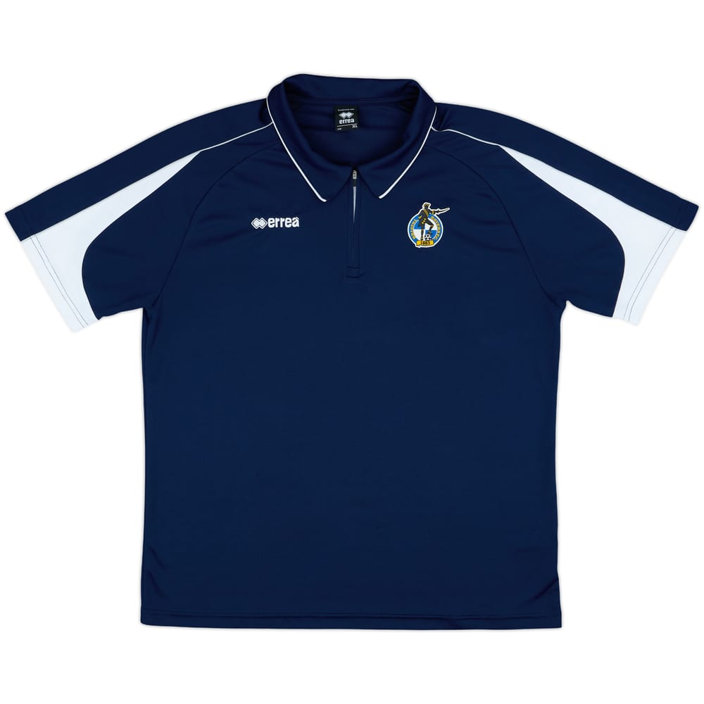 2013-14 Bristol Rovers Errea 1/4 Zip Polo Shirt - 9/10 - (XL)