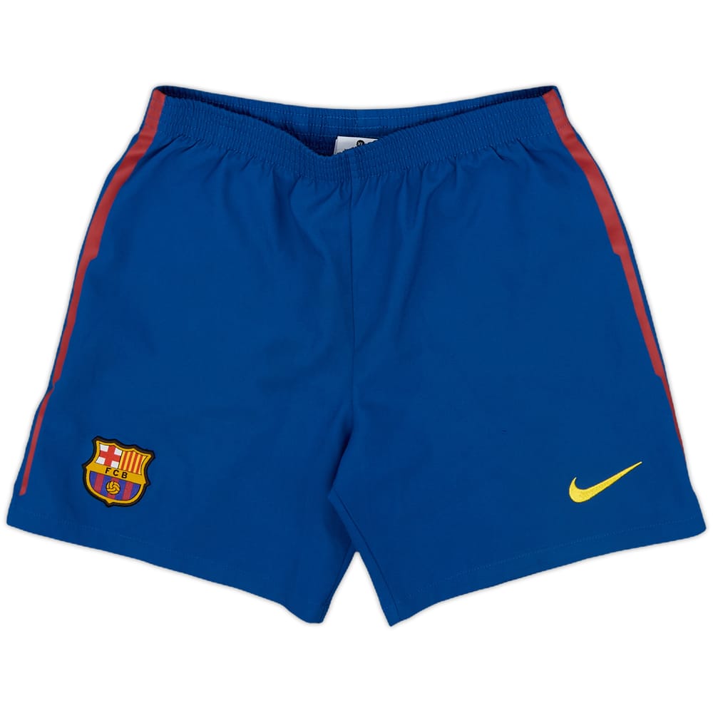 2011-12 Barcelona Home Shorts - 9/10 - (S.Boys)