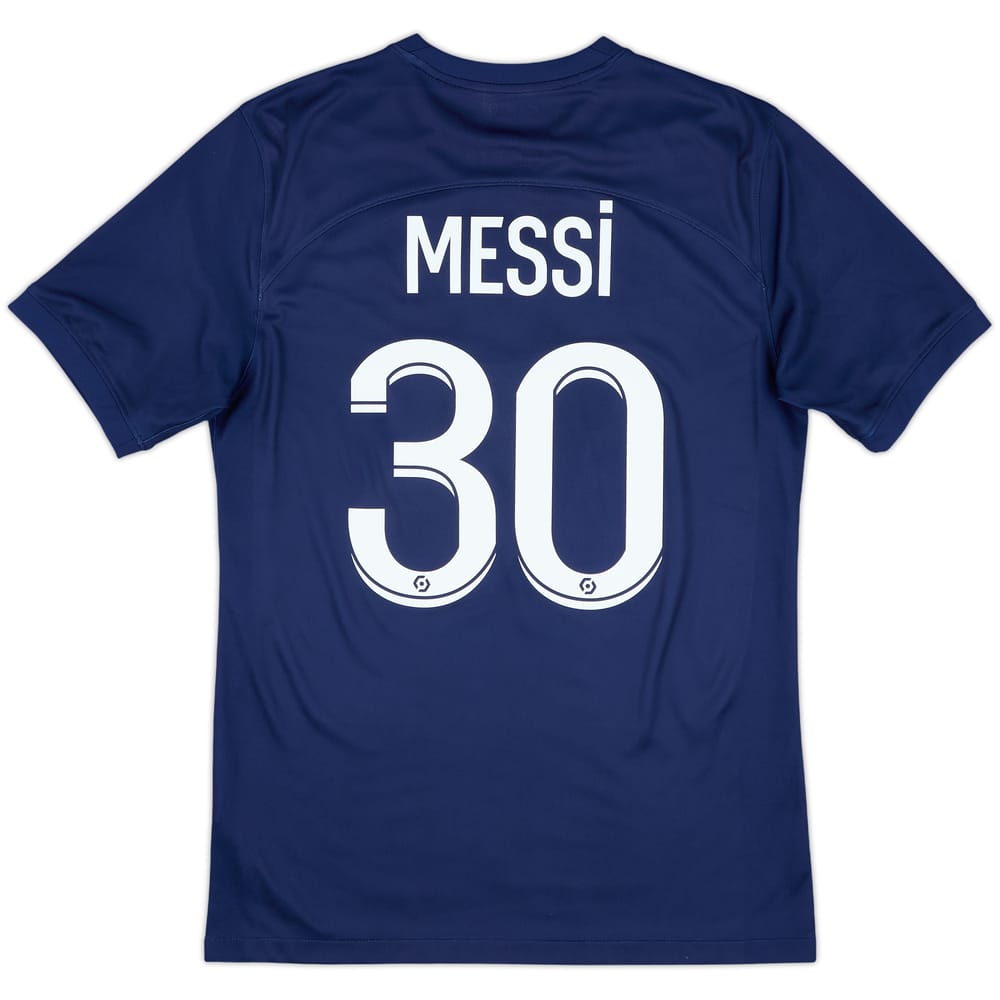 2022-23 Paris Saint-Germain Home Shirt Messi #30 - 6/10 - (S)