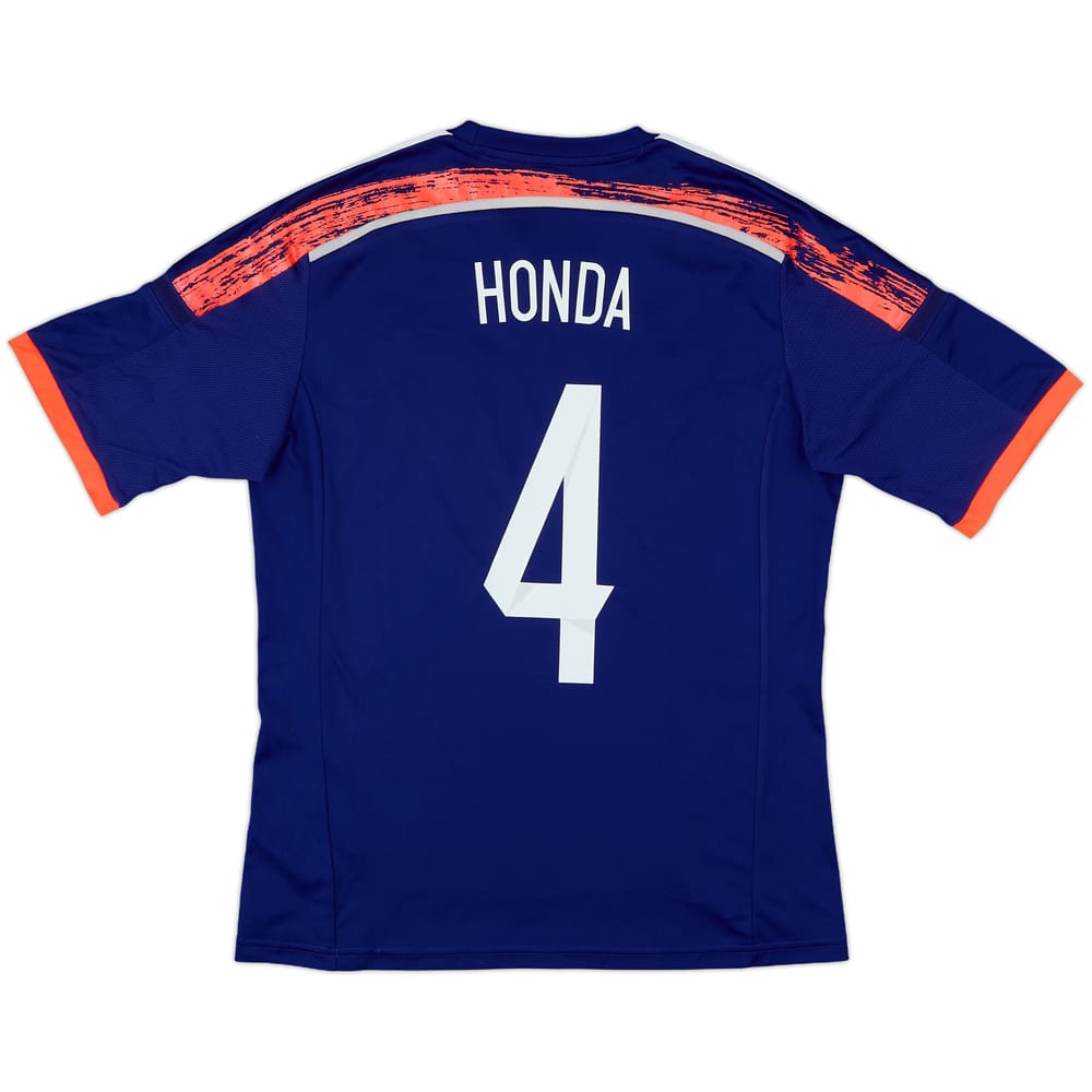 2013-15 Japan Home Shirt Honda #4 - 10/10 - (M)
