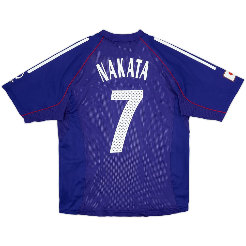 2002-04 Japan Player Issue Home Shirt Nakata #7 - 8/10 - (L)