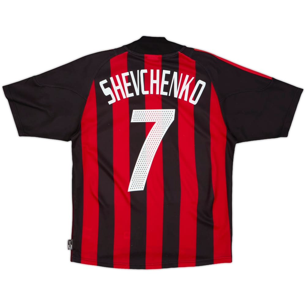 2002-03 AC Milan Home Shirt Shevchenko #7 - 8/10 - (S)