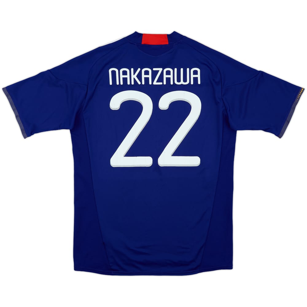 2010-12 Japan Home Shirt Nakazawa #22 - 6/10 - (L)