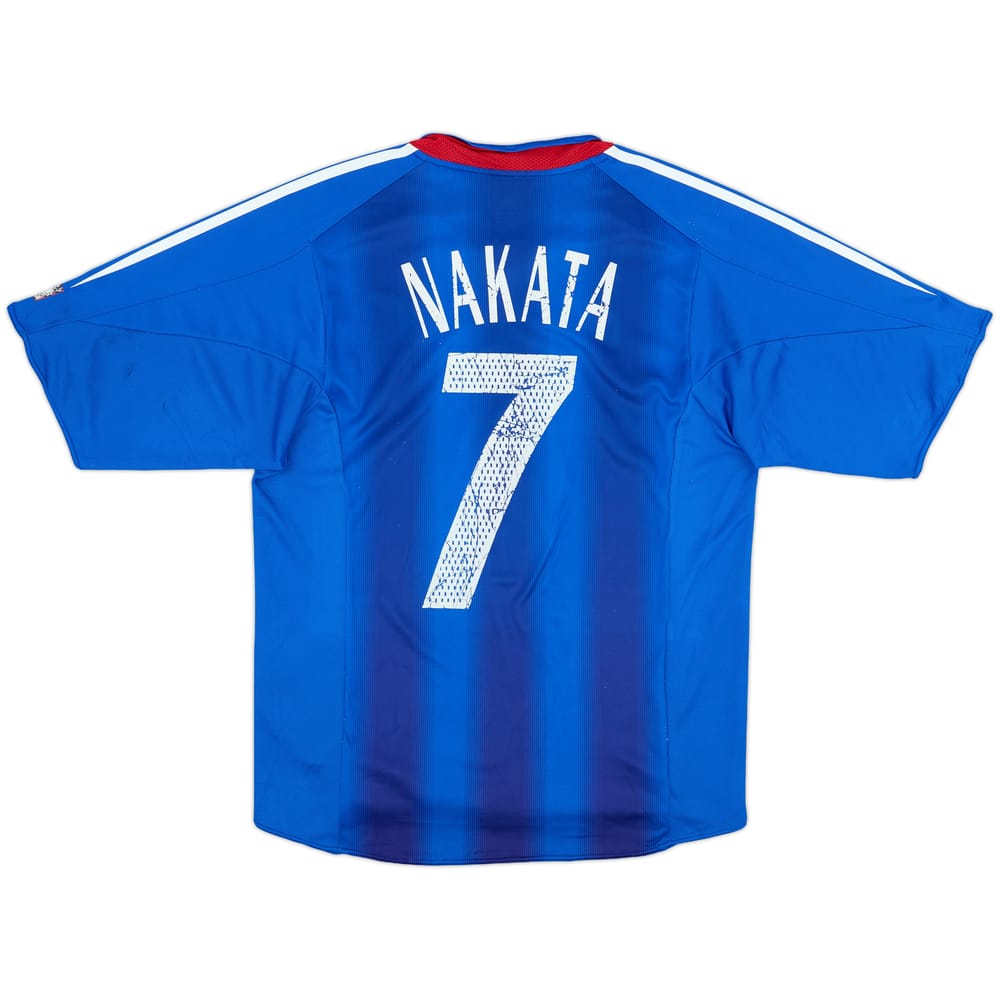 2004-06 Japan Home Shirt Nakata #7 - 4/10 - (S)