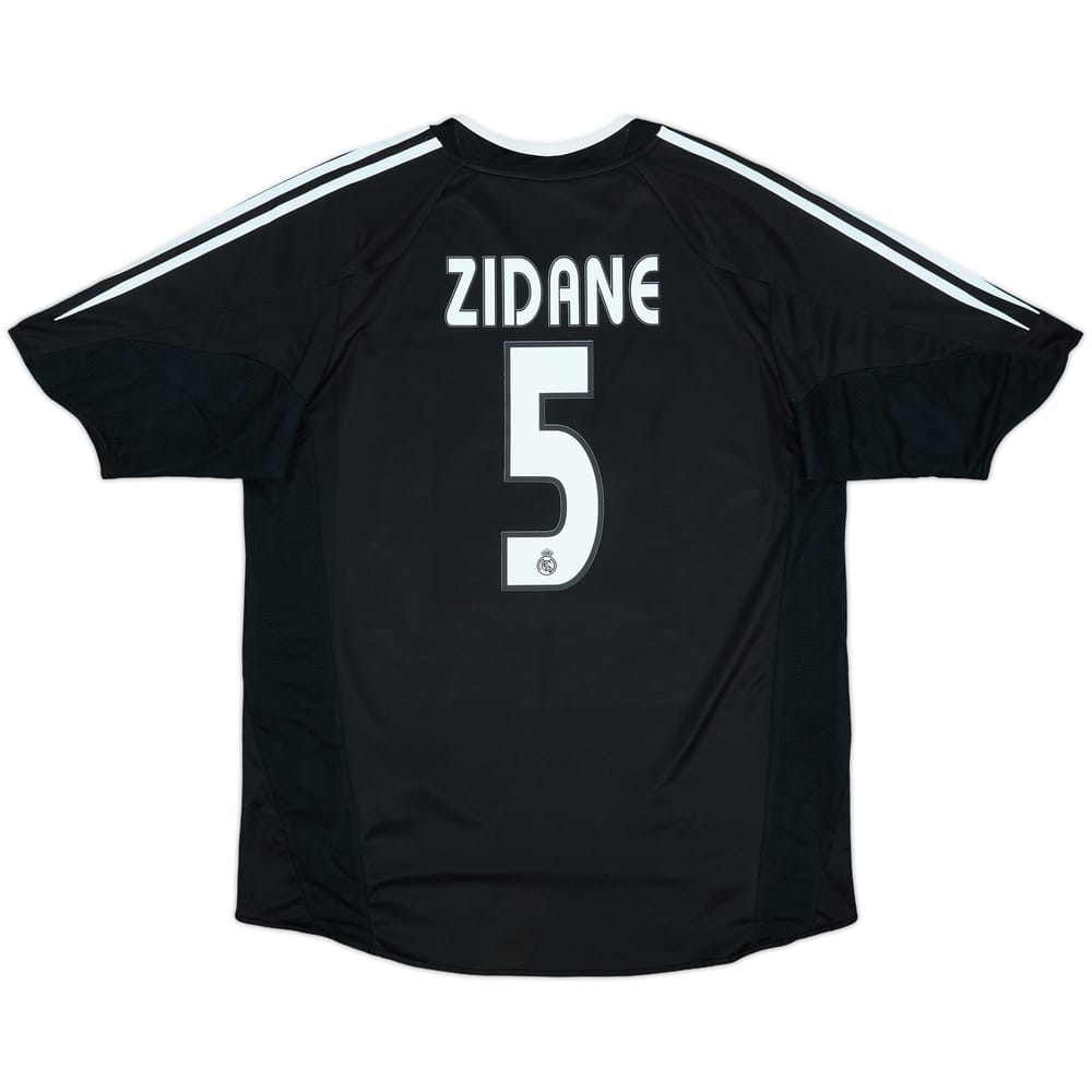 2004-05 Real Madrid Away Shirt Zidane #5 - 7/10 - (L)