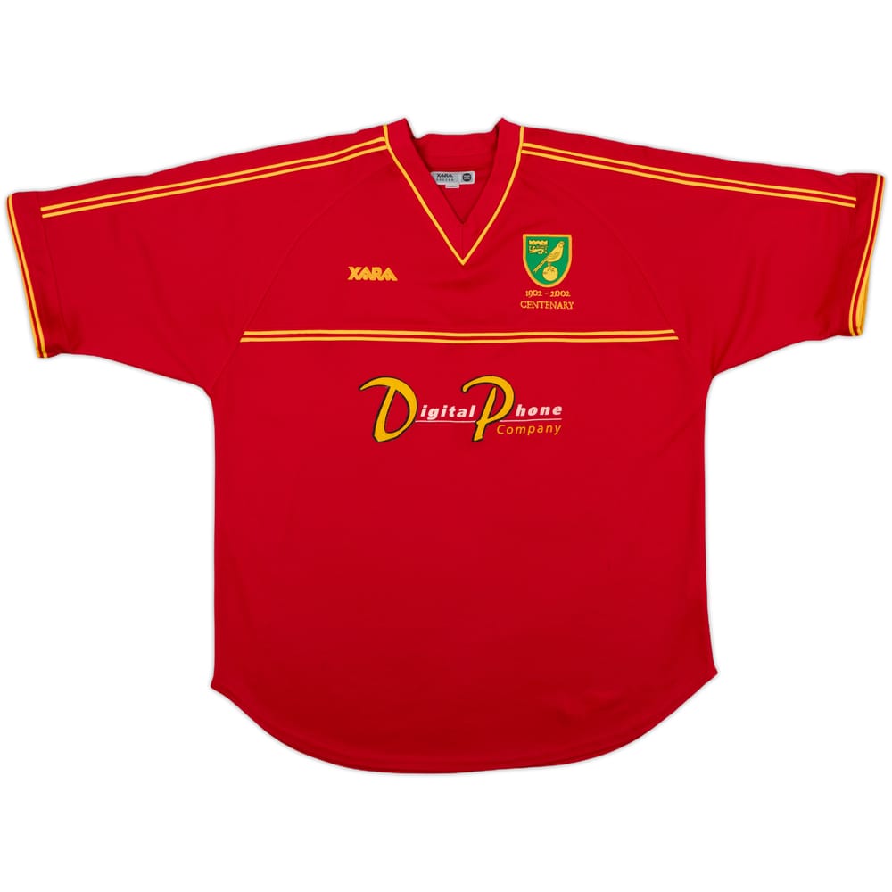 2001-02 Norwich Centenary Away Shirt - 8/10 - (L)