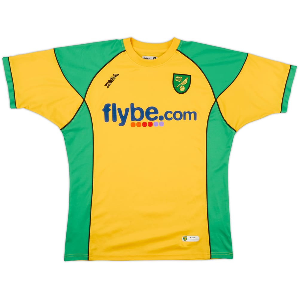 2006-08 Norwich Home Shirt - 8/10 - (L)