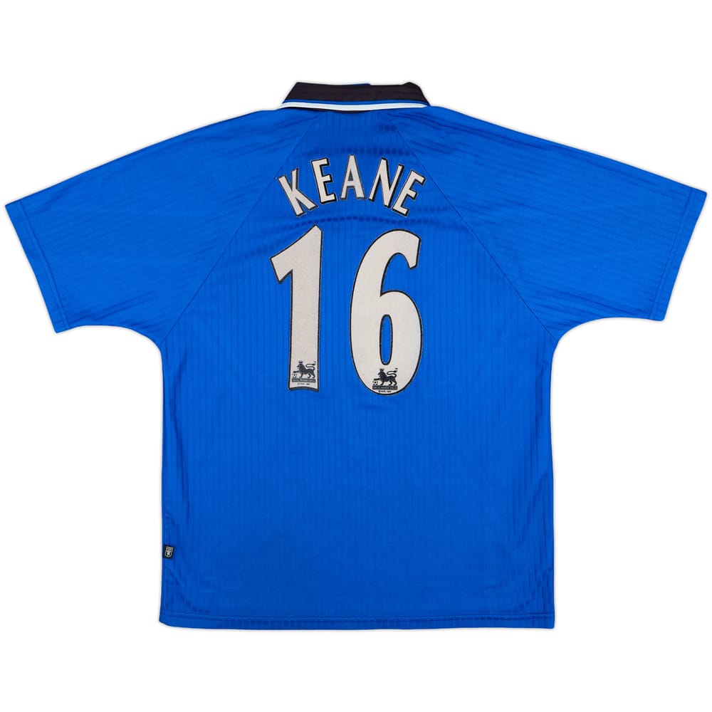 1996-98 Manchester United Third Shirt Keane #16 - 7/10 - (M)