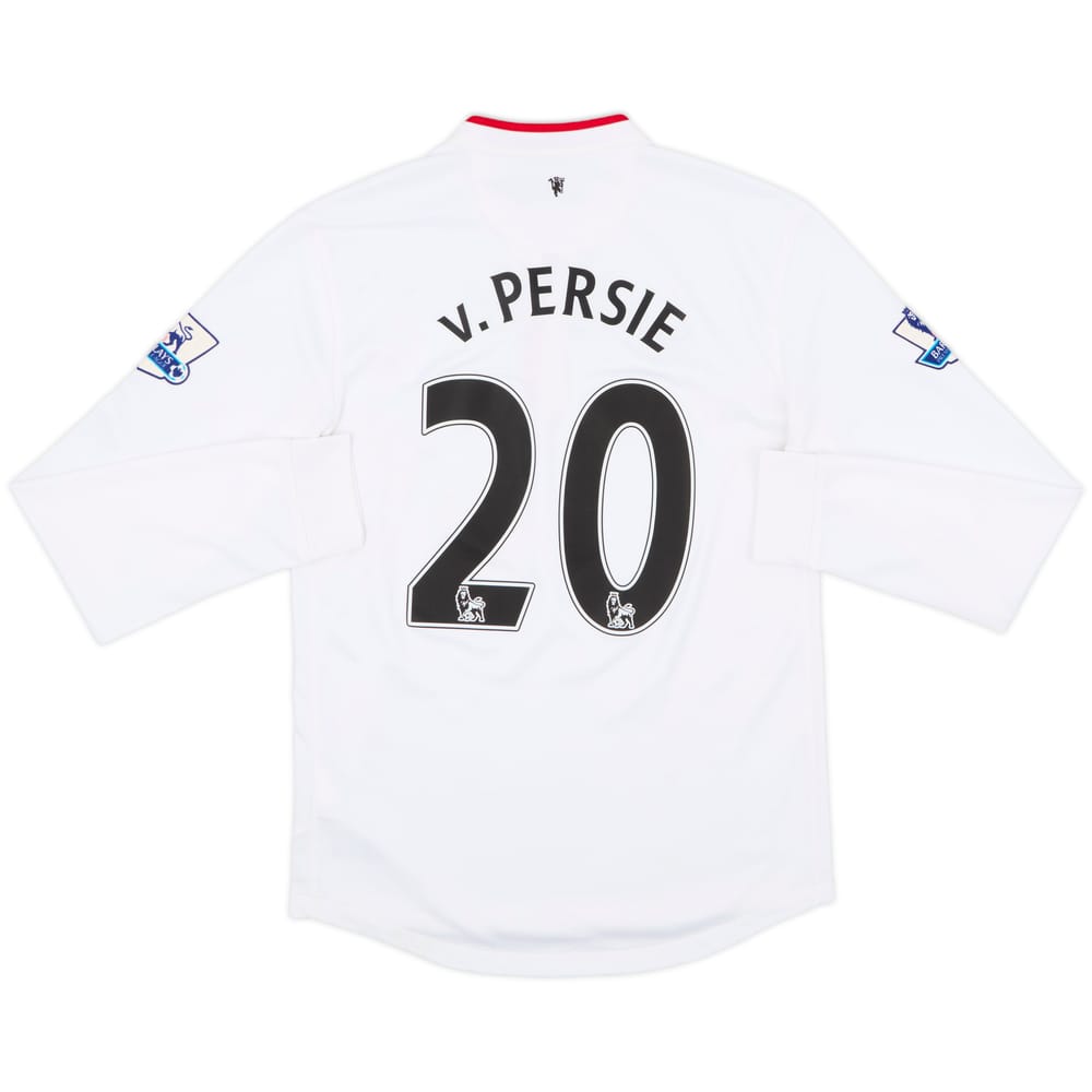 2012-14 Manchester United Away L/S Shirt v. Persie #20 - 6/10 - (S)