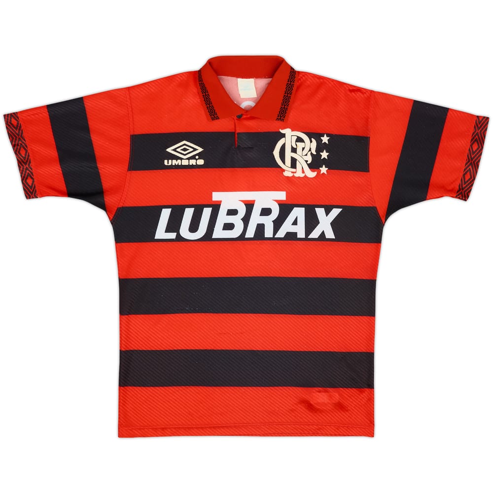 1994-95 Flamengo Centenary Home Shirt #7 - 7/10 - (L)