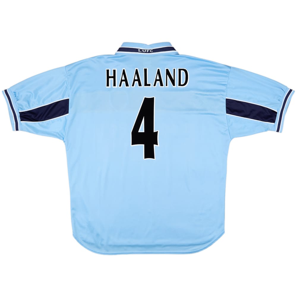 1999-00 Leeds United Away Shirt Haaland #4 - 6/10 - (XL)