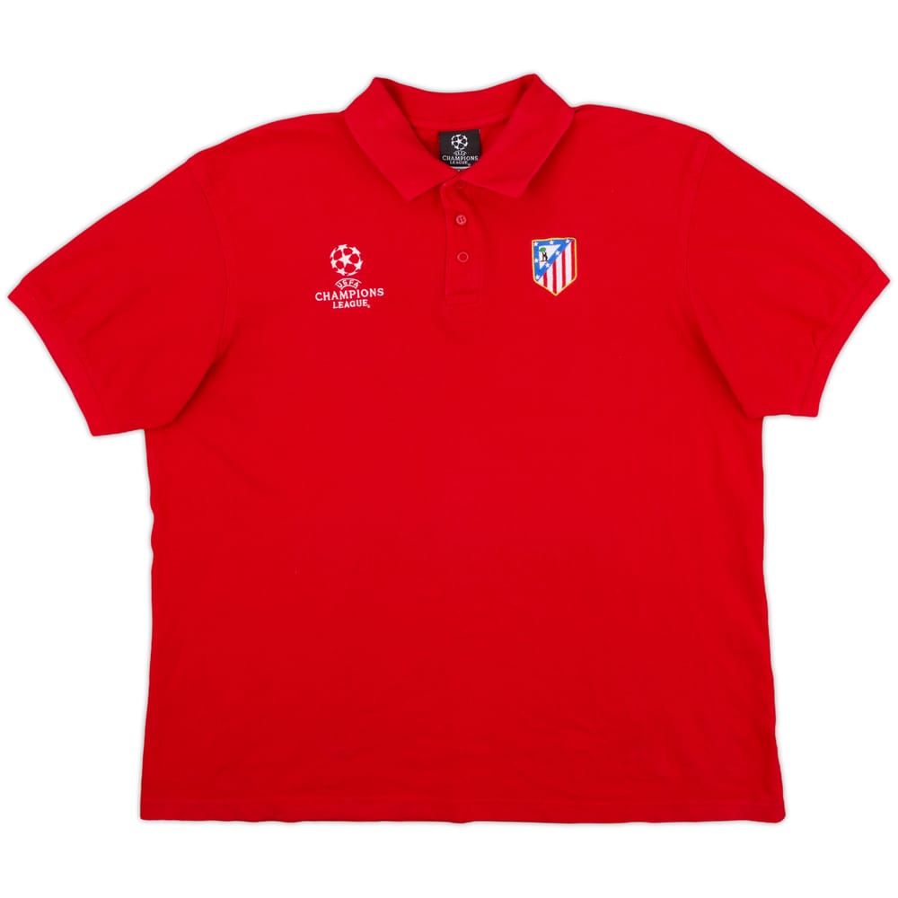 2010-11 Atletico Madrid Champions League Polo Shirt - 8/10 - (XXL)