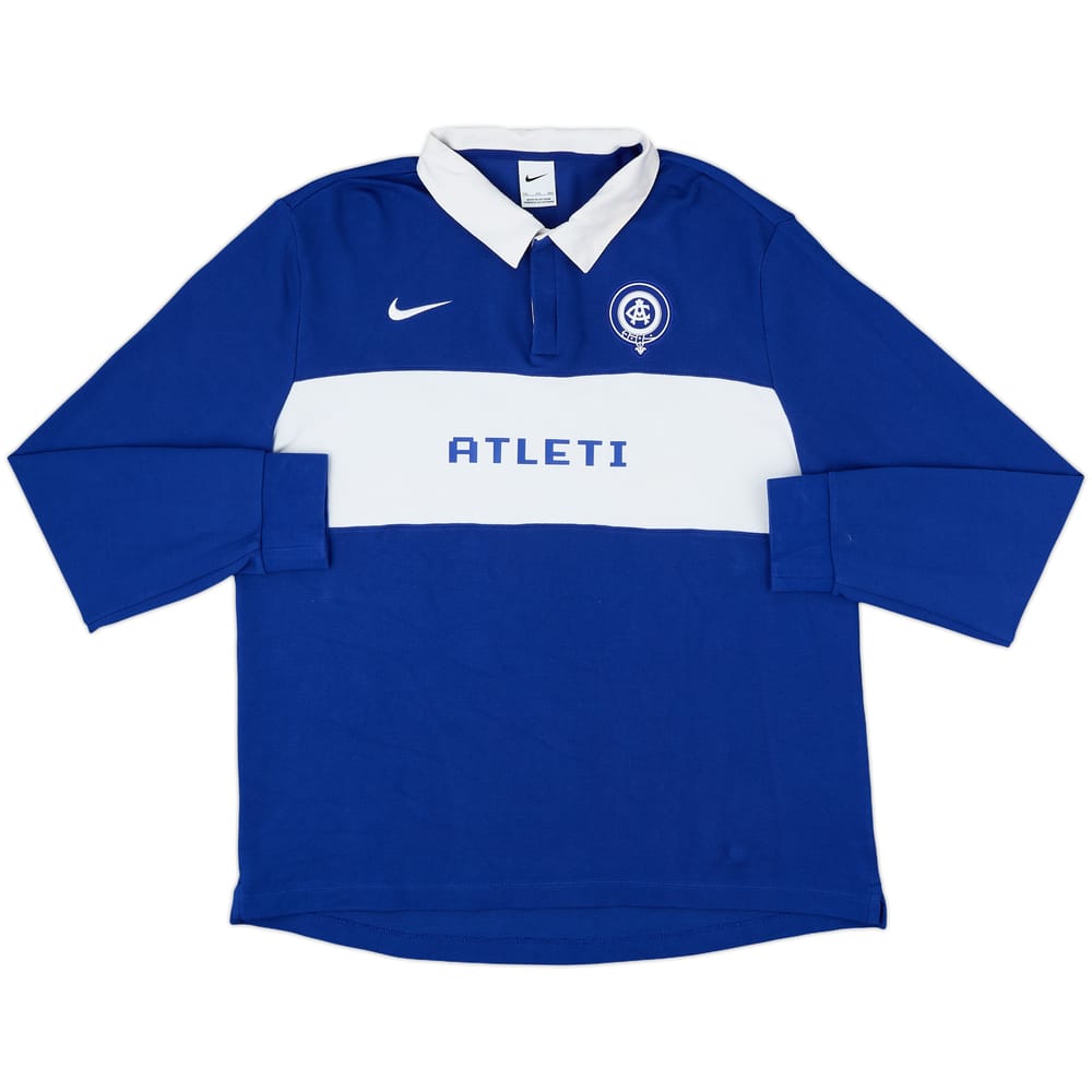 2023-24 Atletico Madrid 'Anniversary' Polo L/S Shirt - 8/10 - (XXL)