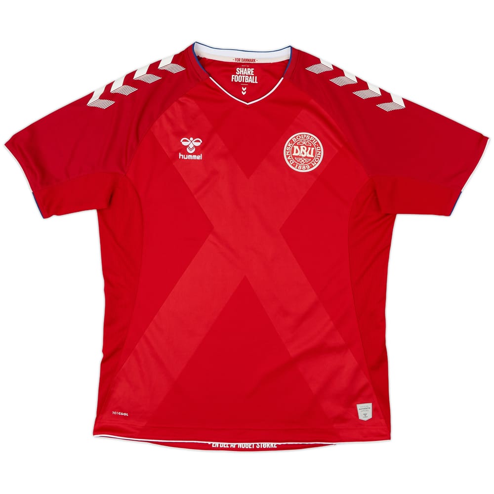 2018-19 Denmark Home Shirt - 9/10 - (L)