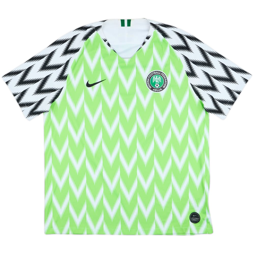 2018-19 Nigeria Home Shirt - 8/10 - (XL)