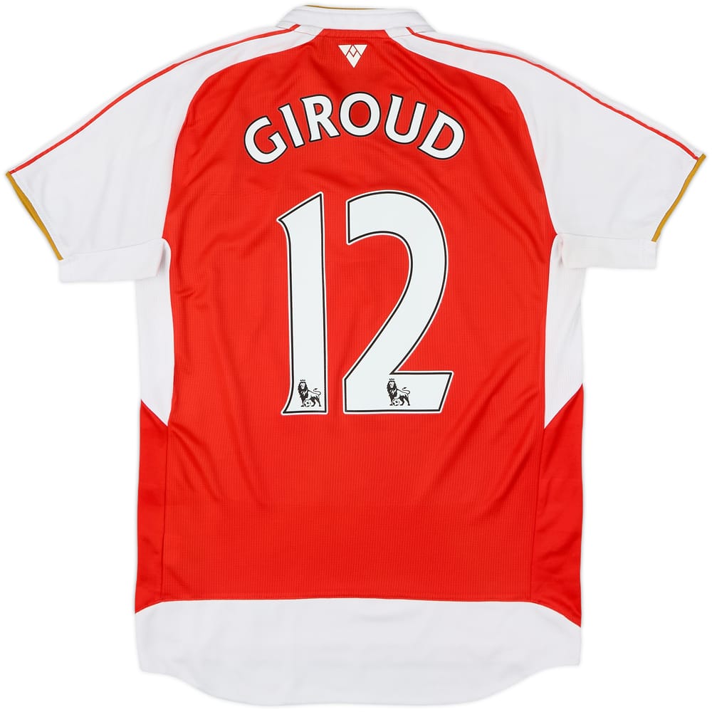 2014-15 Arsenal Home Shirt Giroud #12 - 6/10 - (S)