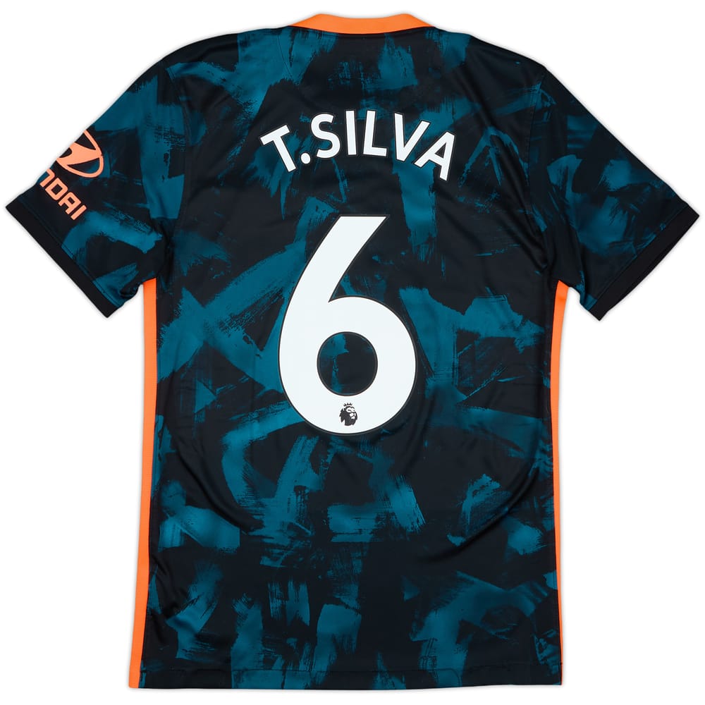 2021-22 Chelsea Third Shirt T.Silva #6 - 7/10 - (S)