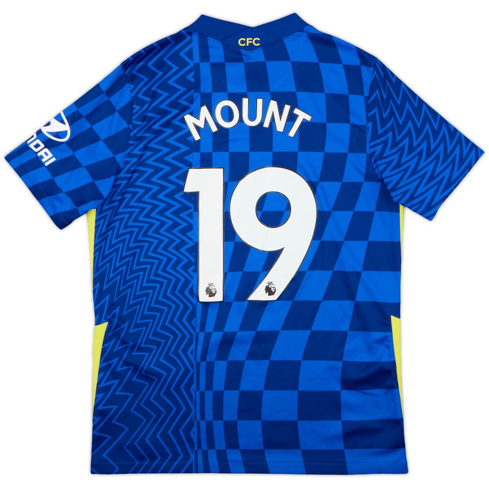 2021-22 Chelsea Home Shirt Mount #19 - 7/10 - (L)