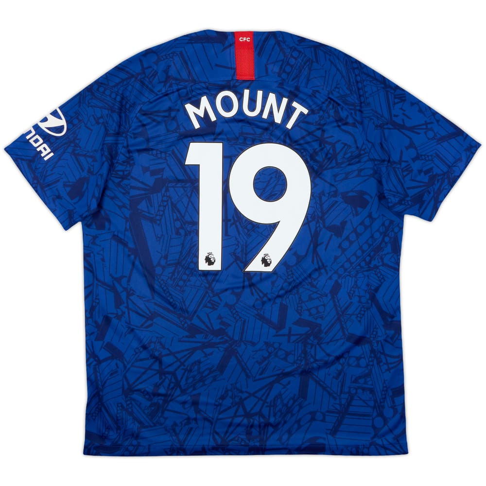 2019-20 Chelsea Home Shirt Mount #19 - 7/10 - (XL)