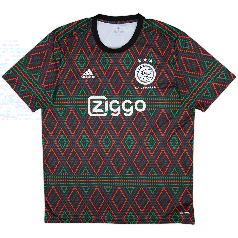 2022-23 Ajax adidas x Daily Paper Training Shirt - 10/10 - (XL)