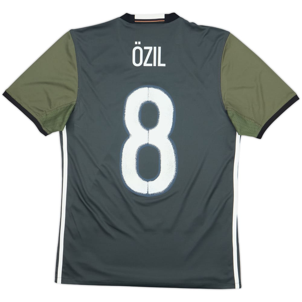 2015-17 Germany Away Shirt Ozil #8 - 10/10 - (S)