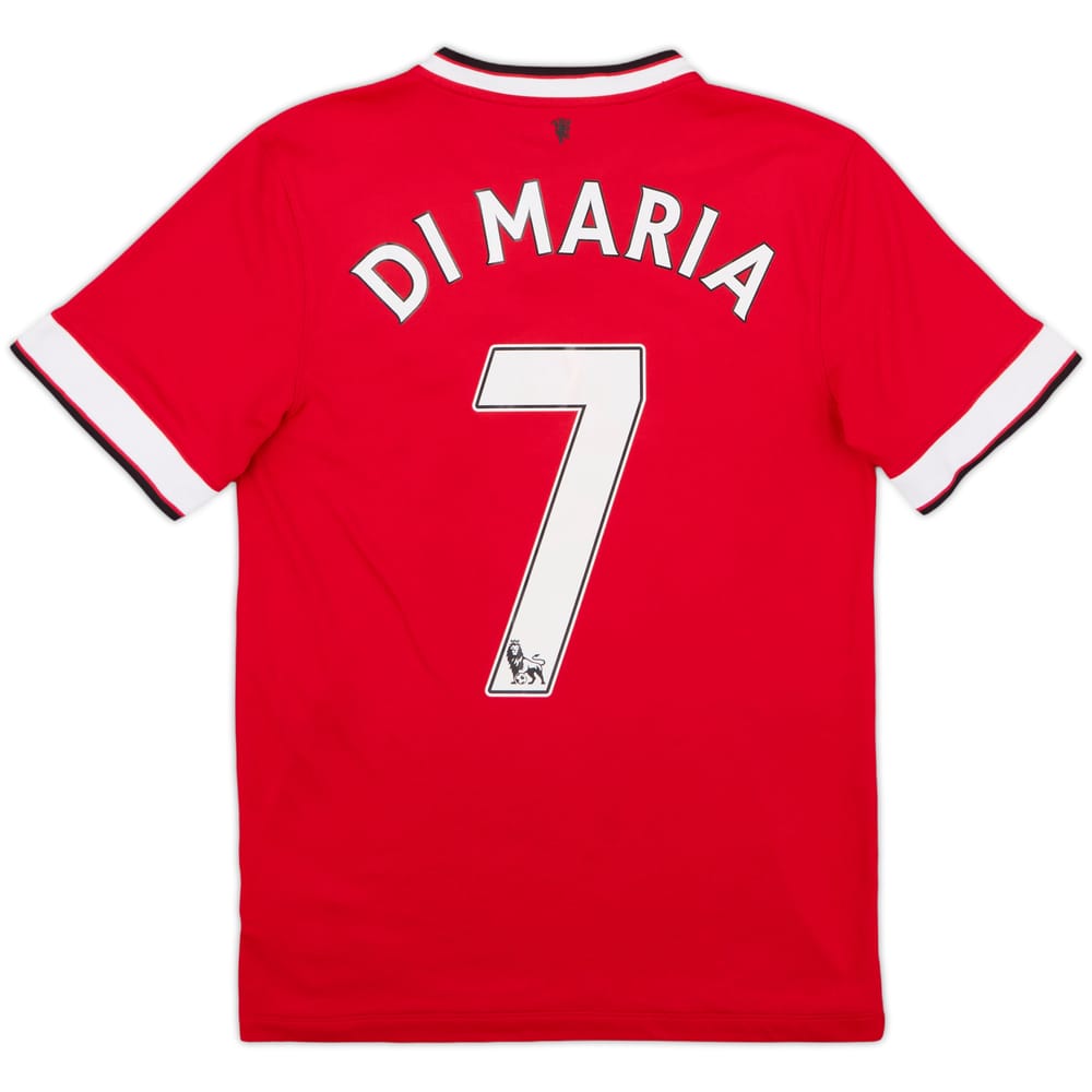 2014-15 Manchester United Home Shirt Di Maria #7 - 8/10 - (M)