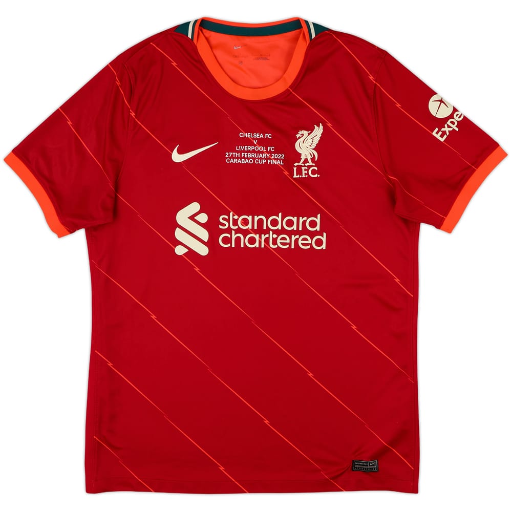 2021-22 Liverpool Home Shirt - 7/10 - (L)