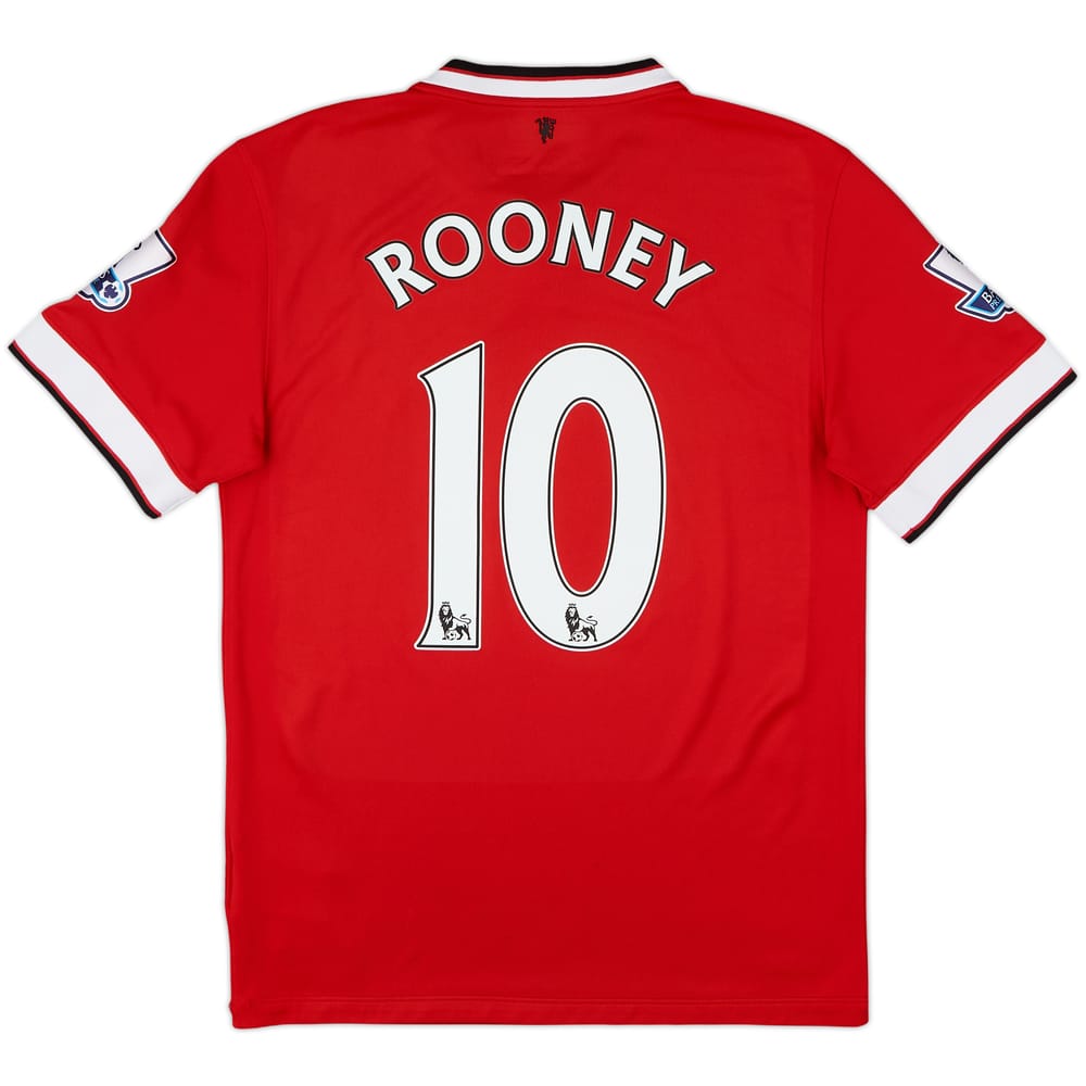 2014-15 Manchester United Home Shirt Rooney #10 - 8/10 - (S)
