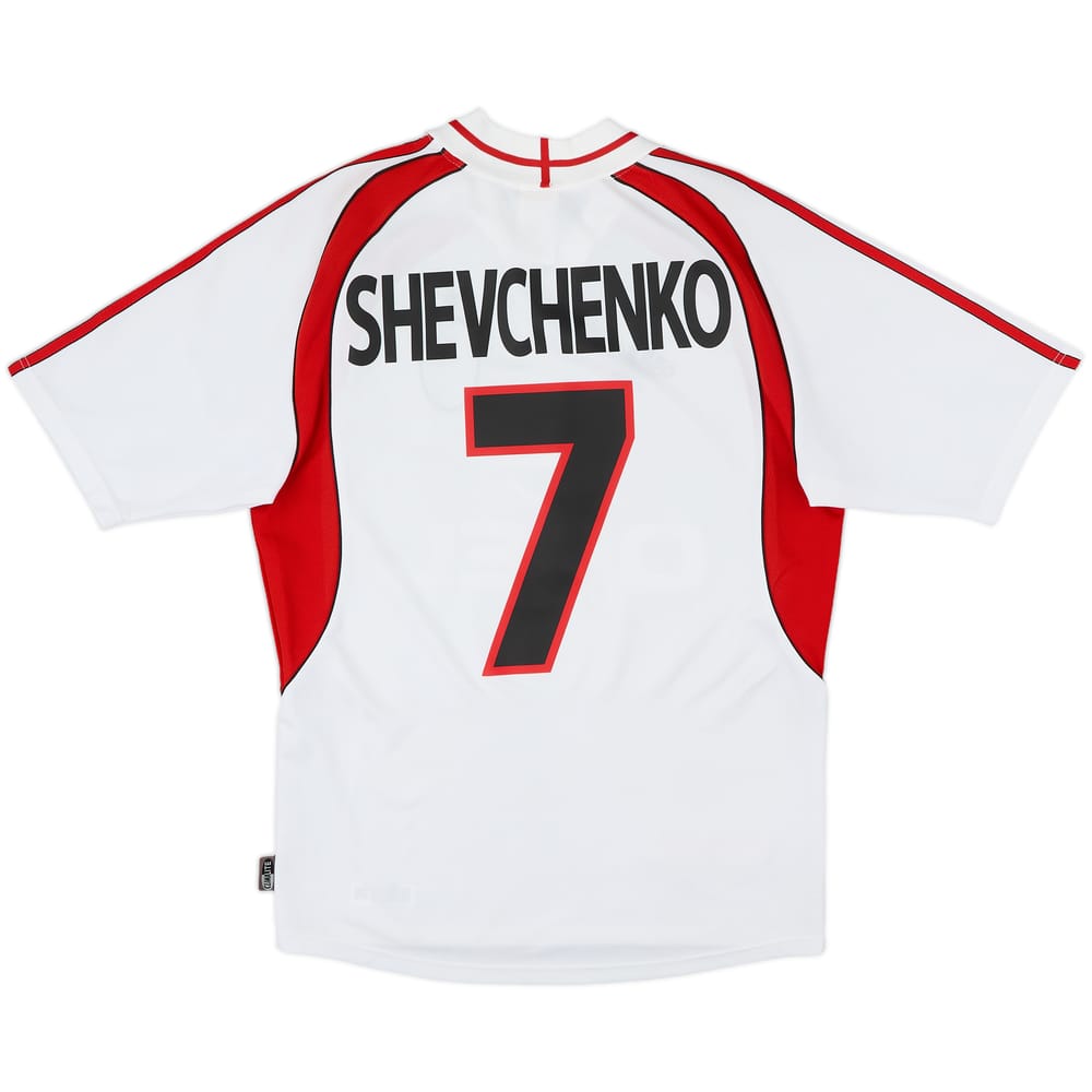 2000-02 AC Milan Away Shirt Shevchenko #7 - 7/10 - (S)