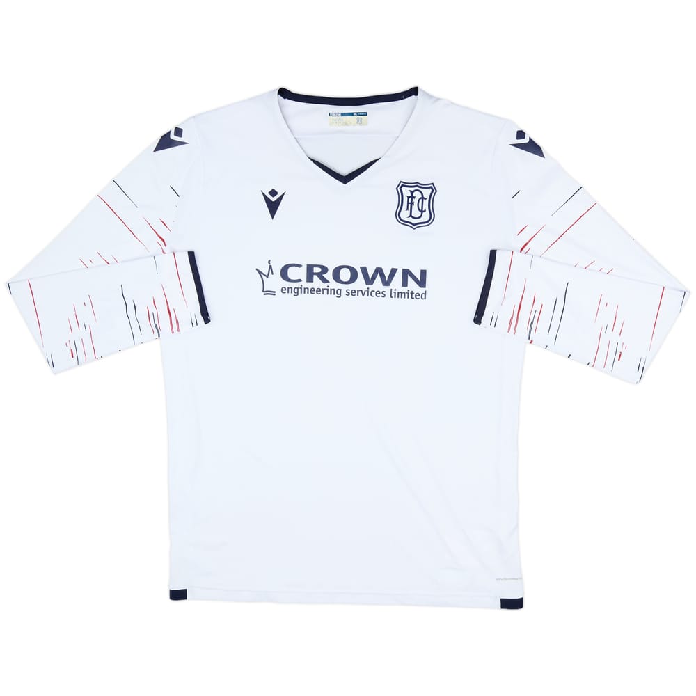 2020-21 Dundee FC Away L/S Shirt - 8/10 - (3XL)