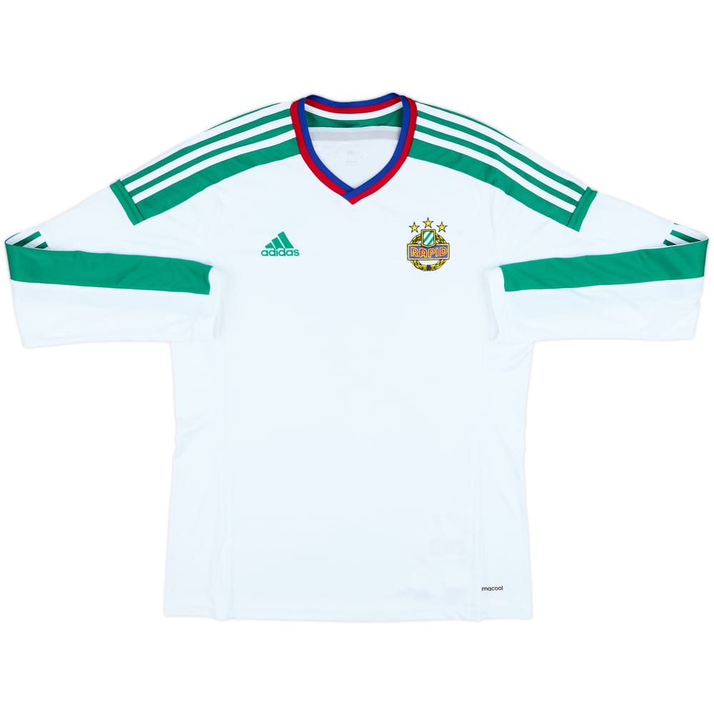 2014-16 Rapid Vienna Away L/S Shirt - 10/10 - (L)